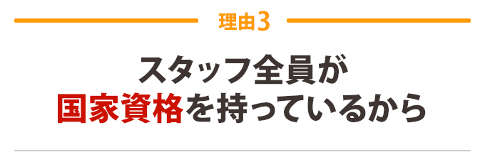 3:その場で変化を実感 痛みのないソフトな矯正