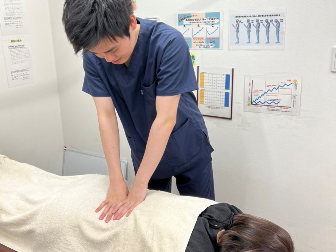 施術の写真